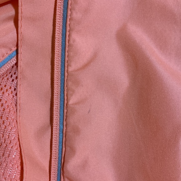 Hind, peach color Windbreaker reflector Jacket with hood. Size S - Picture 16 of 16